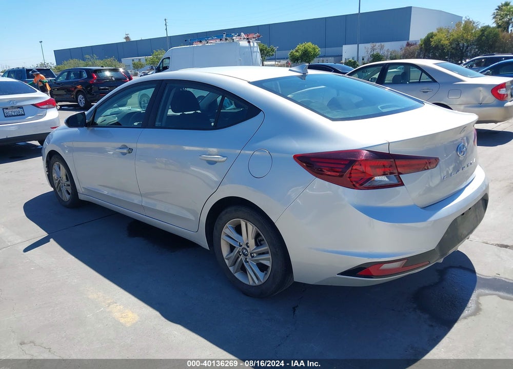 2020 HYUNDAI ELANTRA SEL VIN: 5NPD84LF2LH512254