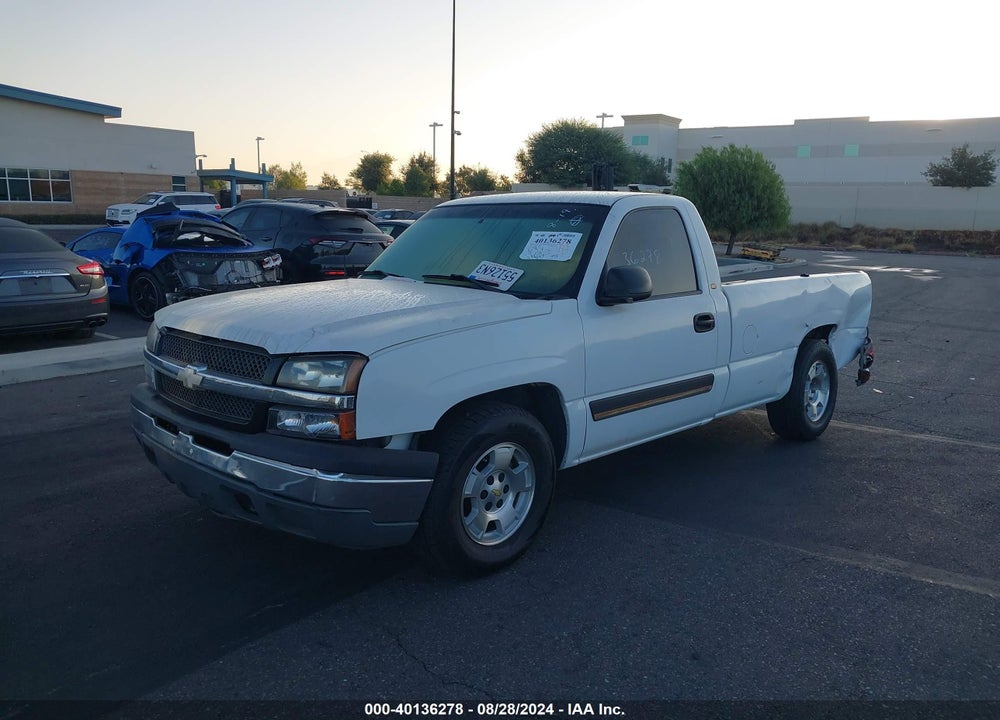 2005 CHEVROLET SILVERADO 1500 VIN: 1GCEC14T95Z223700