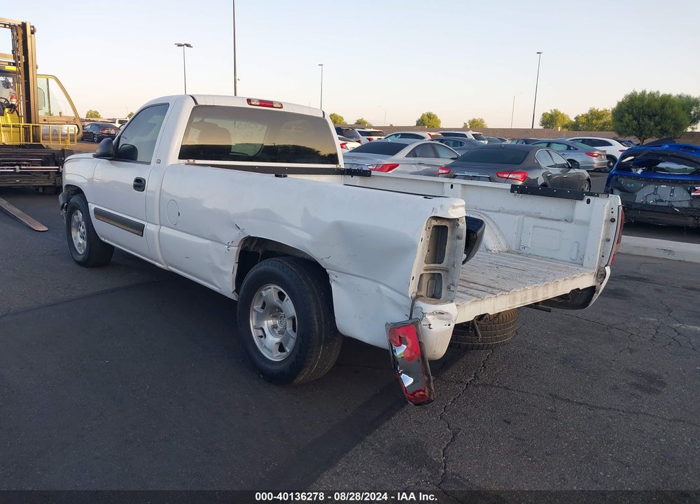2005 CHEVROLET SILVERADO 1500 VIN: 1GCEC14T95Z223700