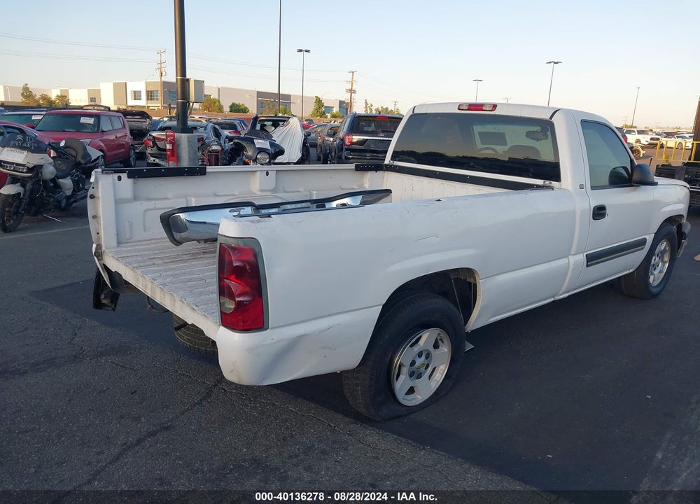 2005 CHEVROLET SILVERADO 1500 VIN: 1GCEC14T95Z223700