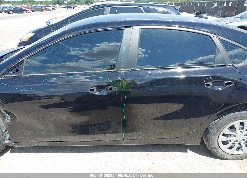 2022 KIA FORTE FE VIN: 3KPF24AD7NE476287
