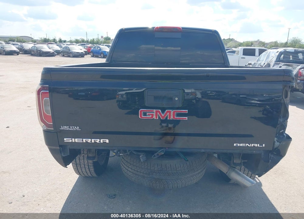 2017 GMC SIERRA 1500 DENALI VIN: 3GTP1PEC9HG491246