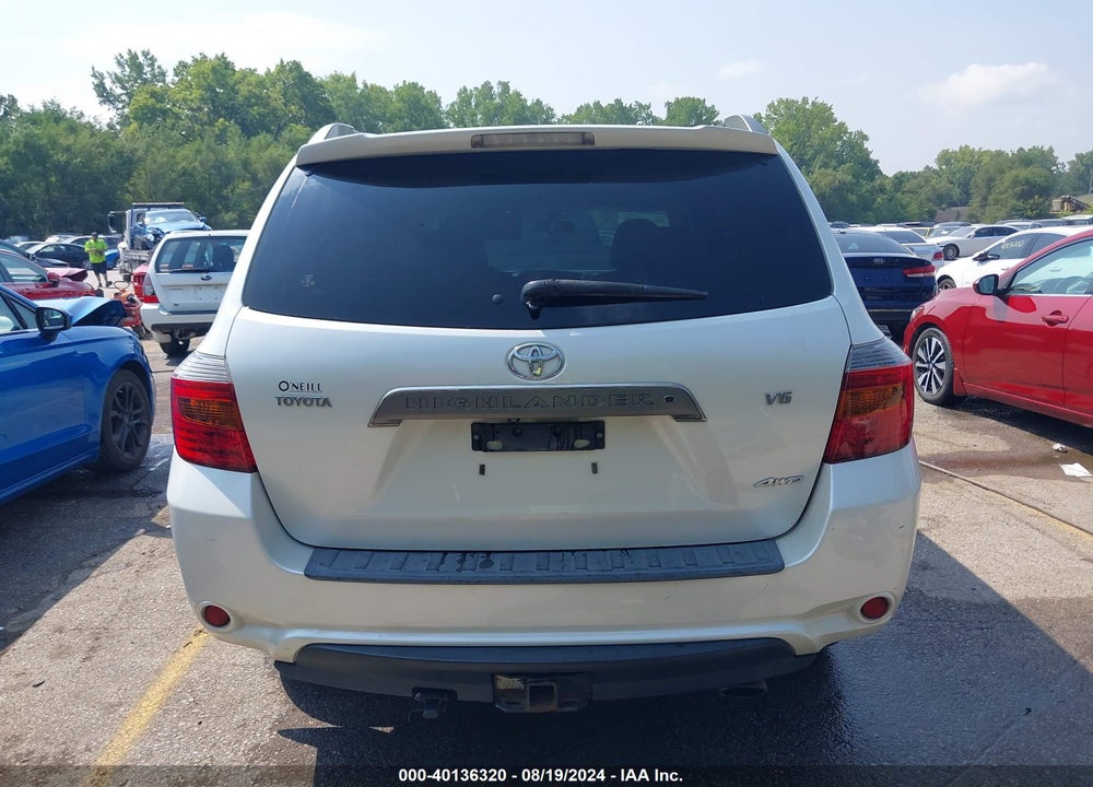 2008 TOYOTA HIGHLANDER SPORT VIN: JTEES43A882043167