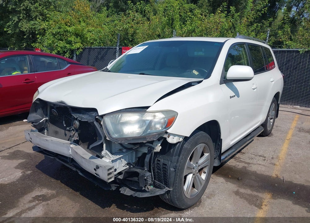 2008 TOYOTA HIGHLANDER SPORT VIN: JTEES43A882043167