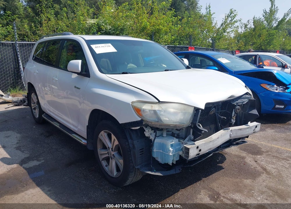 2008 TOYOTA HIGHLANDER SPORT VIN: JTEES43A882043167