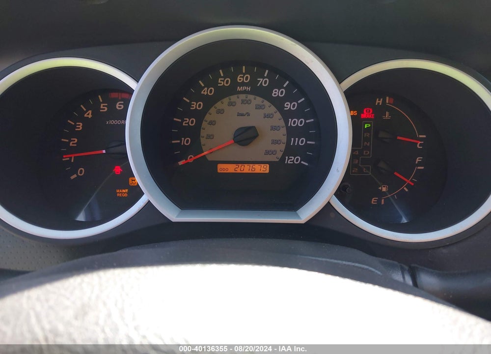2011 TOYOTA TACOMA PRERUNNER V6 VIN: 3TMKU4HN0BM027414