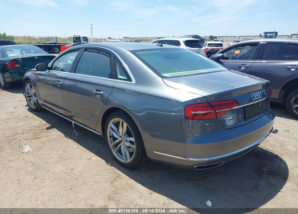 2015 AUDI A8 L 3.0T VIN: WAU3GAFD2FN031039