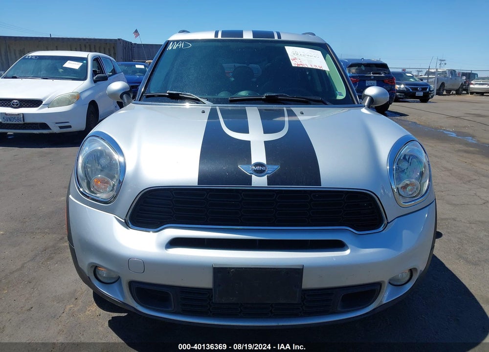 2012 MINI COOPER S COUNTRYMAN VIN: WMWZC5C55CWL61547