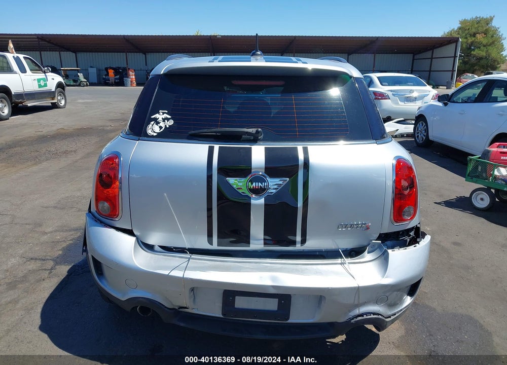 2012 MINI COOPER S COUNTRYMAN VIN: WMWZC5C55CWL61547