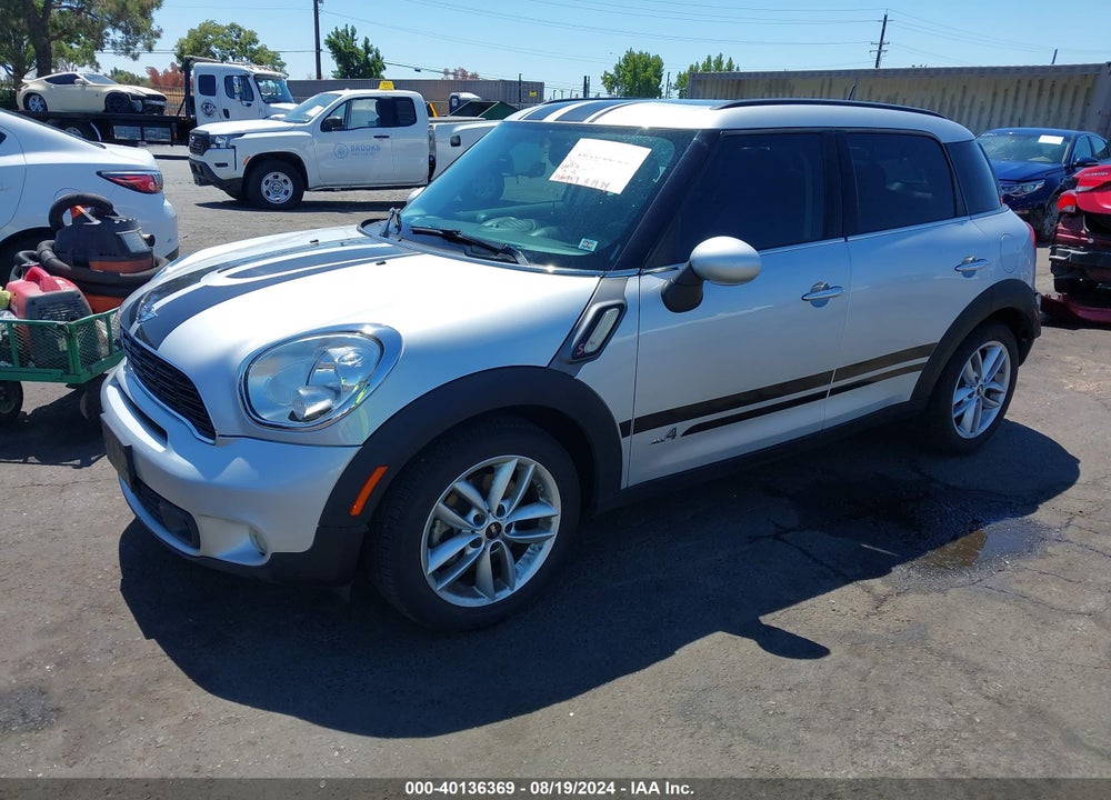 2012 MINI COOPER S COUNTRYMAN VIN: WMWZC5C55CWL61547
