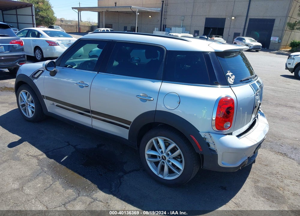 2012 MINI COOPER S COUNTRYMAN VIN: WMWZC5C55CWL61547