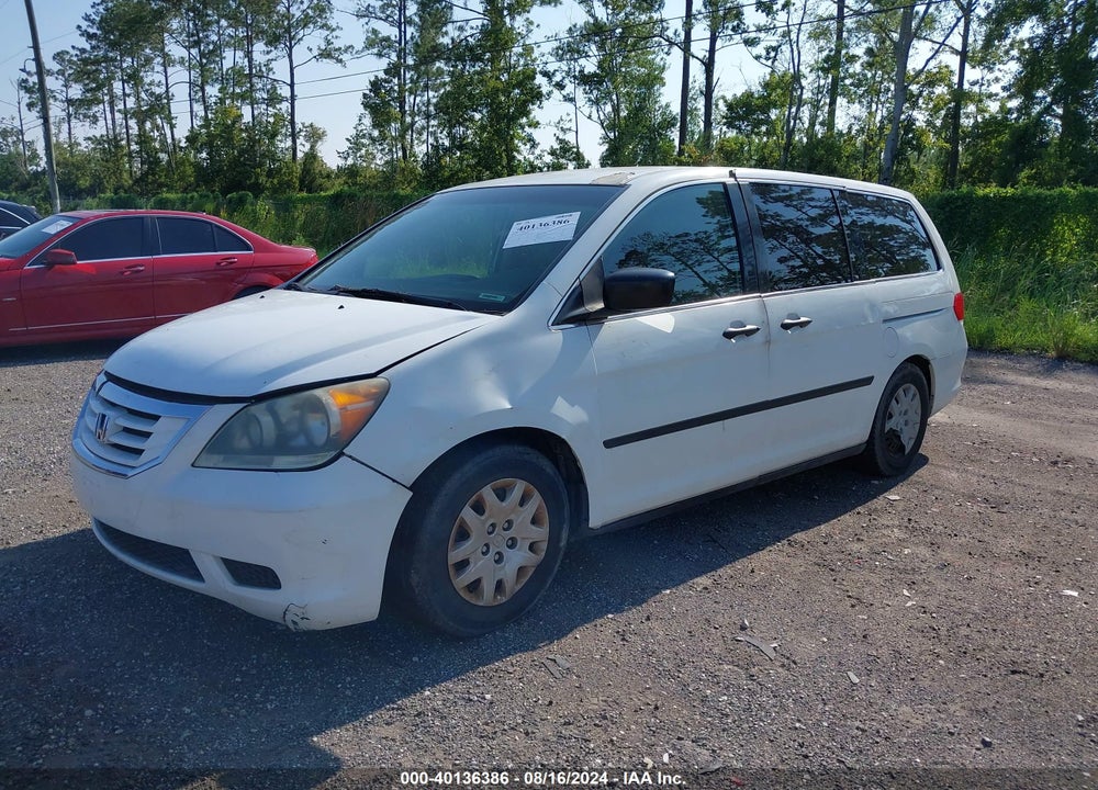 2008 HONDA ODYSSEY LX VIN: 5FNRL382X8B006357