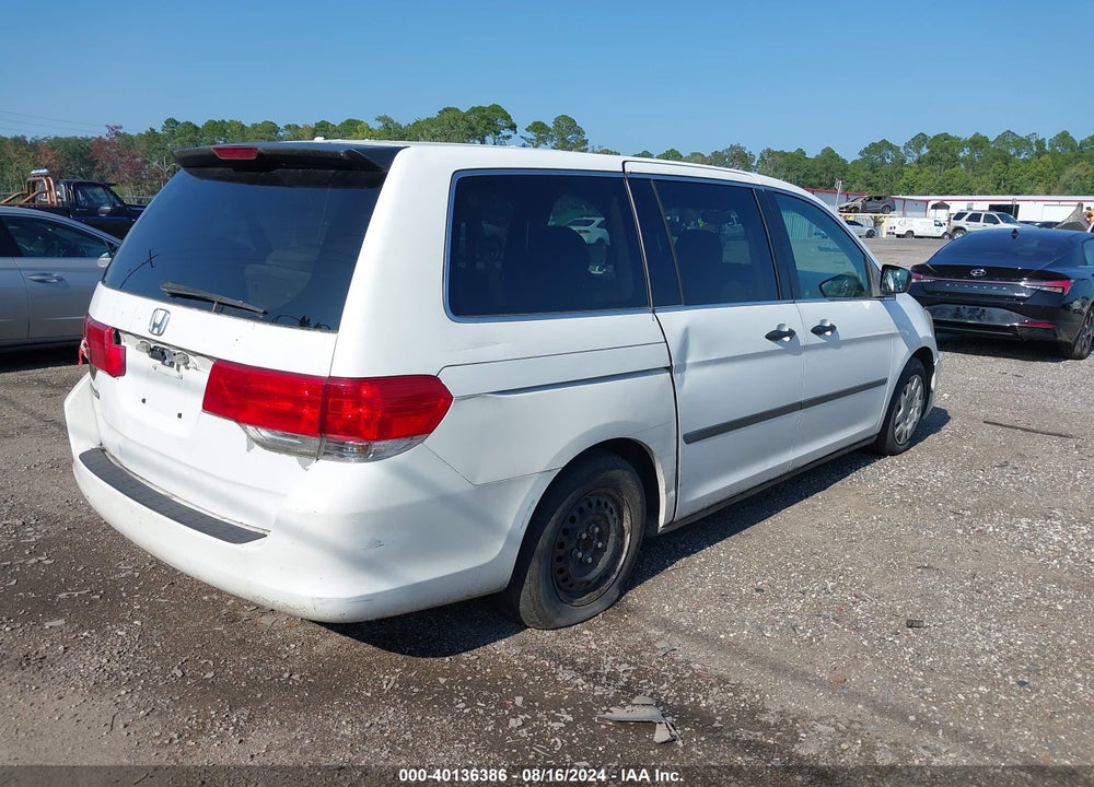 2008 HONDA ODYSSEY LX VIN: 5FNRL382X8B006357