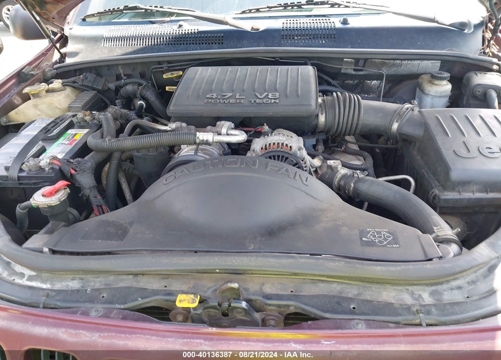 2000 JEEP GRAND CHEROKEE LIMITED VIN: 1J4GW58N9YC278653