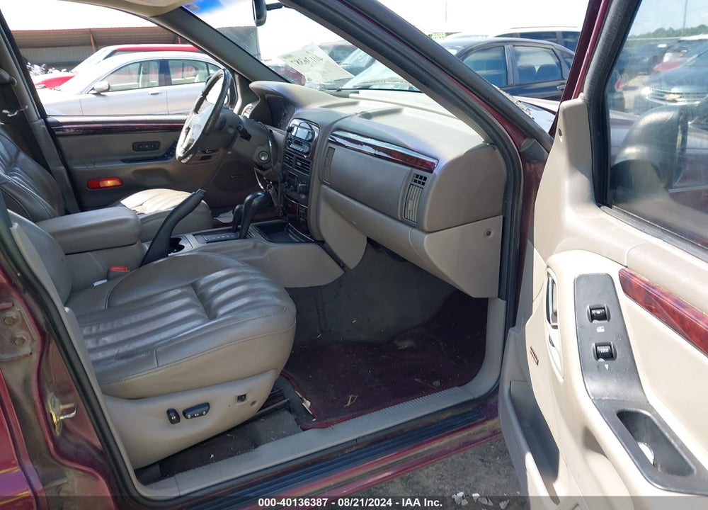 2000 JEEP GRAND CHEROKEE LIMITED VIN: 1J4GW58N9YC278653