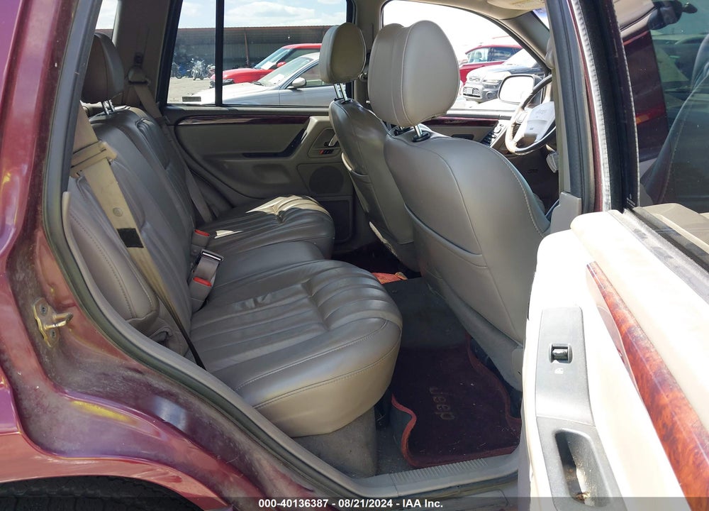 2000 JEEP GRAND CHEROKEE LIMITED VIN: 1J4GW58N9YC278653