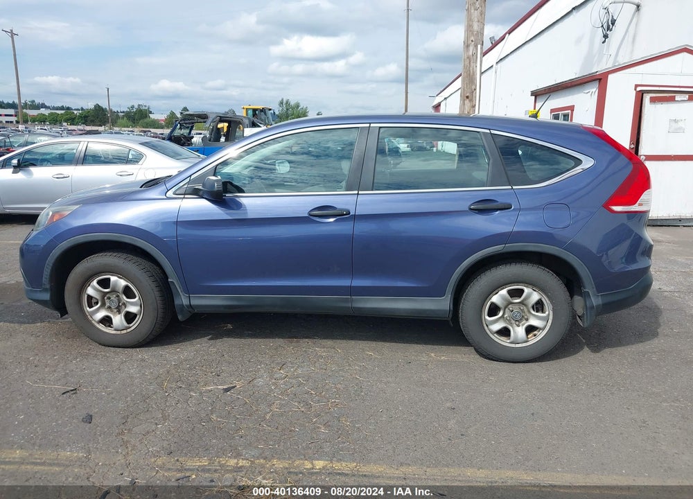 2013 HONDA CR-V LX VIN: 2HKRM4H3XDH693864