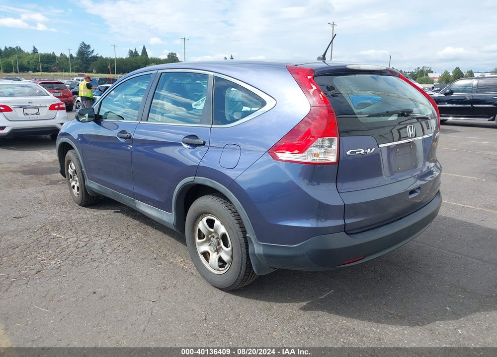 2013 HONDA CR-V LX VIN: 2HKRM4H3XDH693864