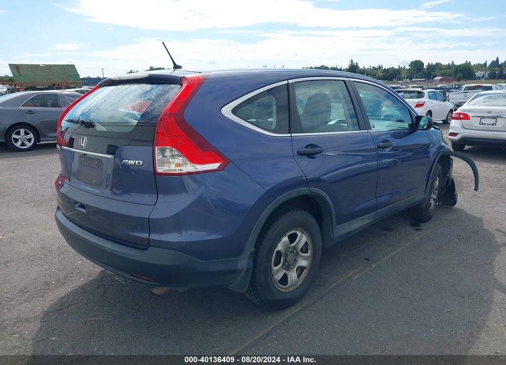 2013 HONDA CR-V LX VIN: 2HKRM4H3XDH693864