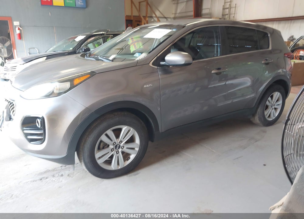 2017 KIA SPORTAGE LX VIN: KNDPMCAC7H7167021
