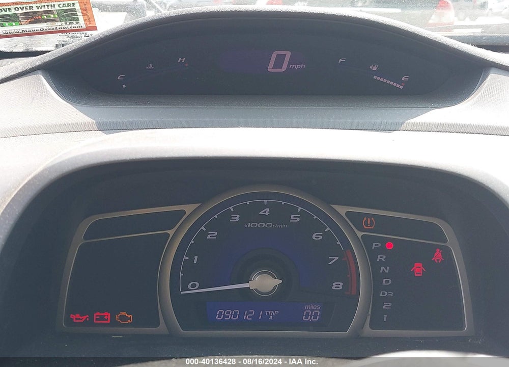 2008 HONDA CIVIC EX VIN: 1HGFA168X8L082647