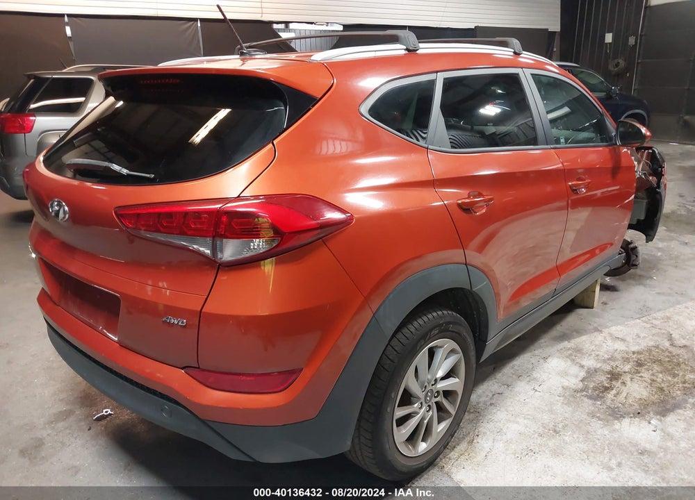 2016 HYUNDAI TUCSON SE VIN: KM8J3CA48GU200489