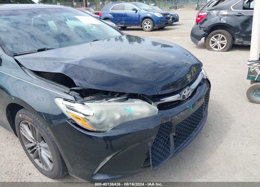 2015 TOYOTA CAMRY SE VIN: 4T1BF1FK6FU012429
