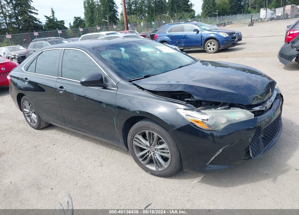 2015 TOYOTA CAMRY SE VIN: 4T1BF1FK6FU012429