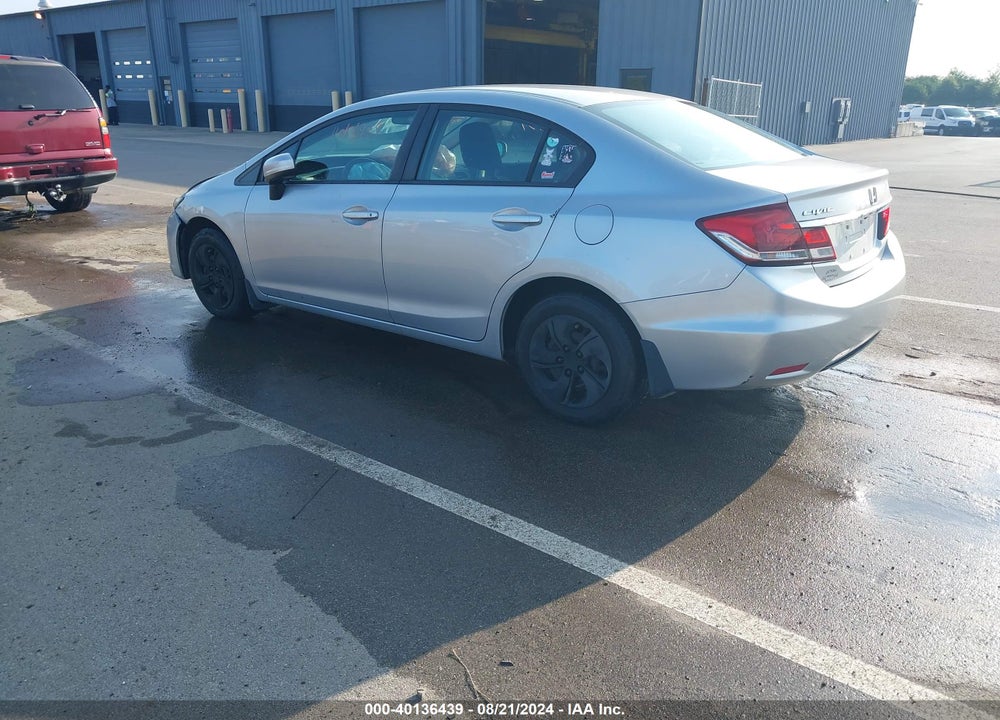2014 HONDA CIVIC LX VIN: 19XFB2F50EE032660