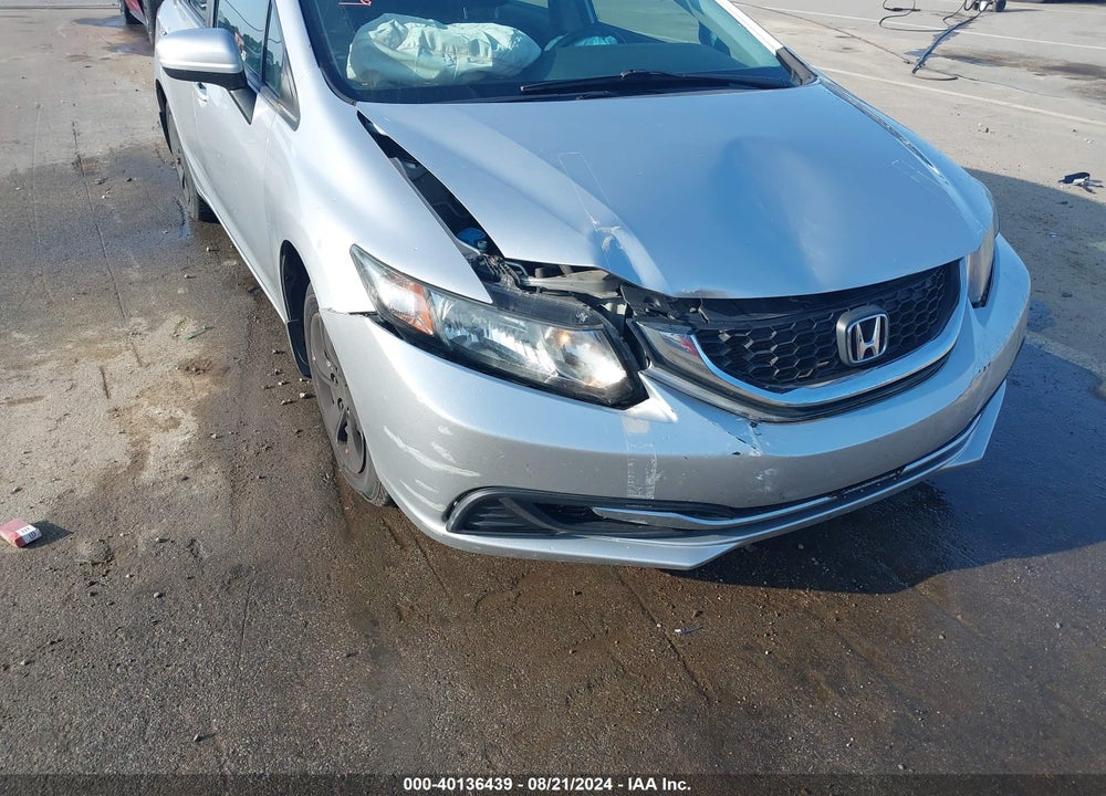 2014 HONDA CIVIC LX VIN: 19XFB2F50EE032660