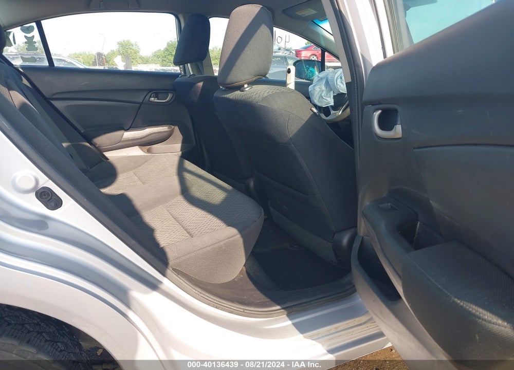 2014 HONDA CIVIC LX VIN: 19XFB2F50EE032660