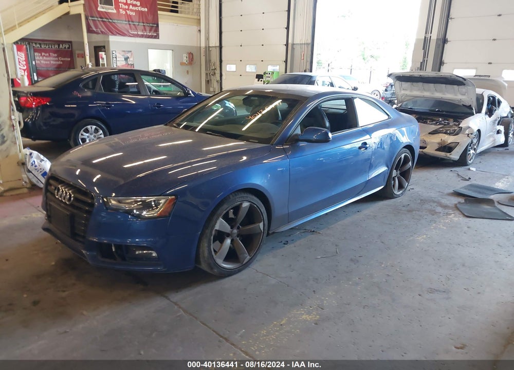 2015 AUDI S5 3.0T PREMIUM PLUS VIN: WAUCGAFR8FA002390
