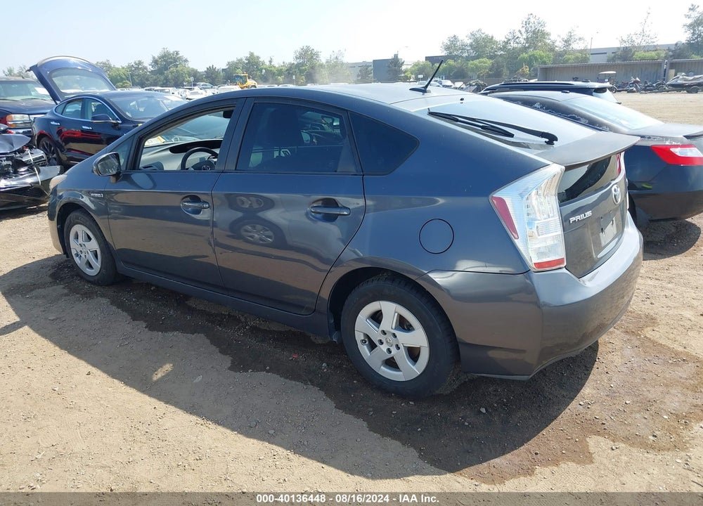 2011 TOYOTA PRIUS TWO VIN: JTDKN3DU2B1389343
