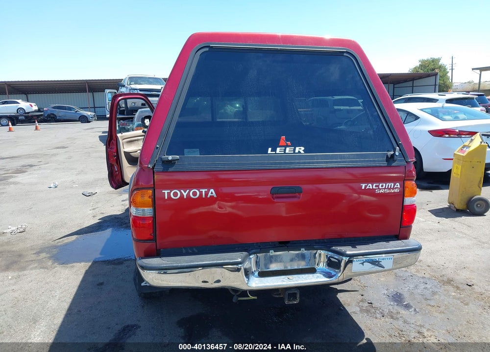 2003 TOYOTA TACOMA BASE V6 VIN: 5TEWN72N13Z158655