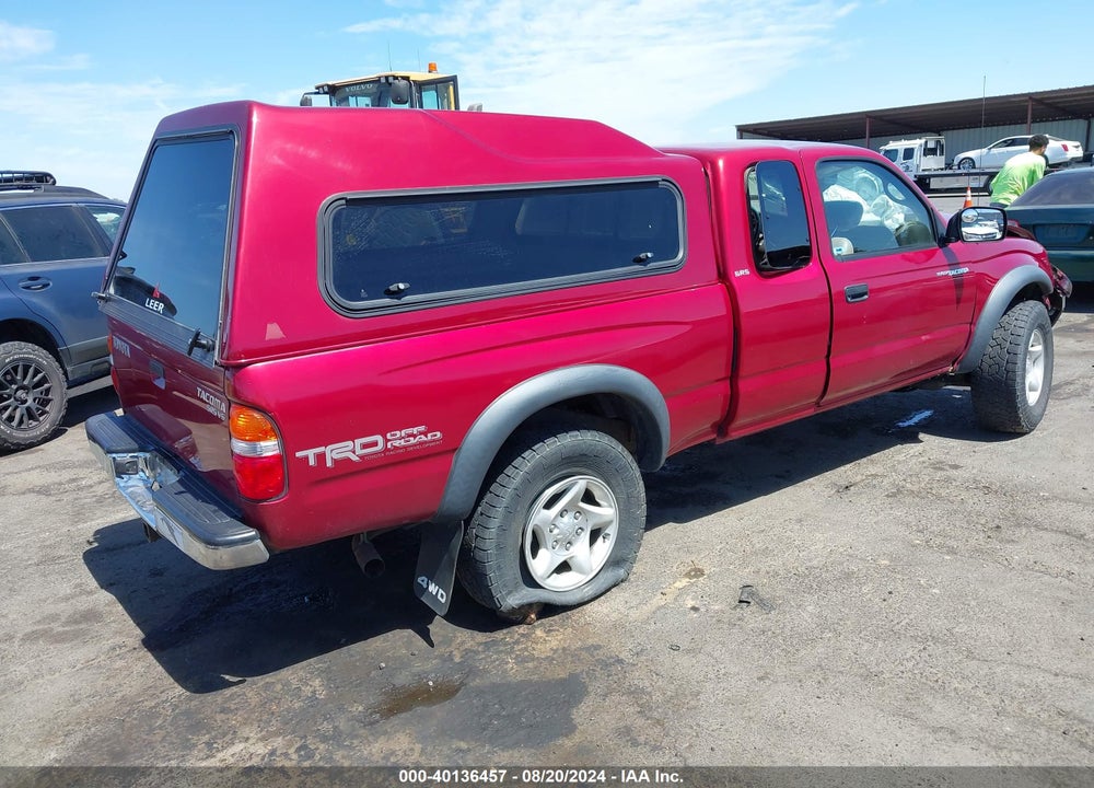 2003 TOYOTA TACOMA BASE V6 VIN: 5TEWN72N13Z158655