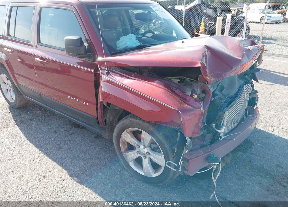 2013 JEEP PATRIOT LIMITED VIN: 1C4NJPCB3DD165970