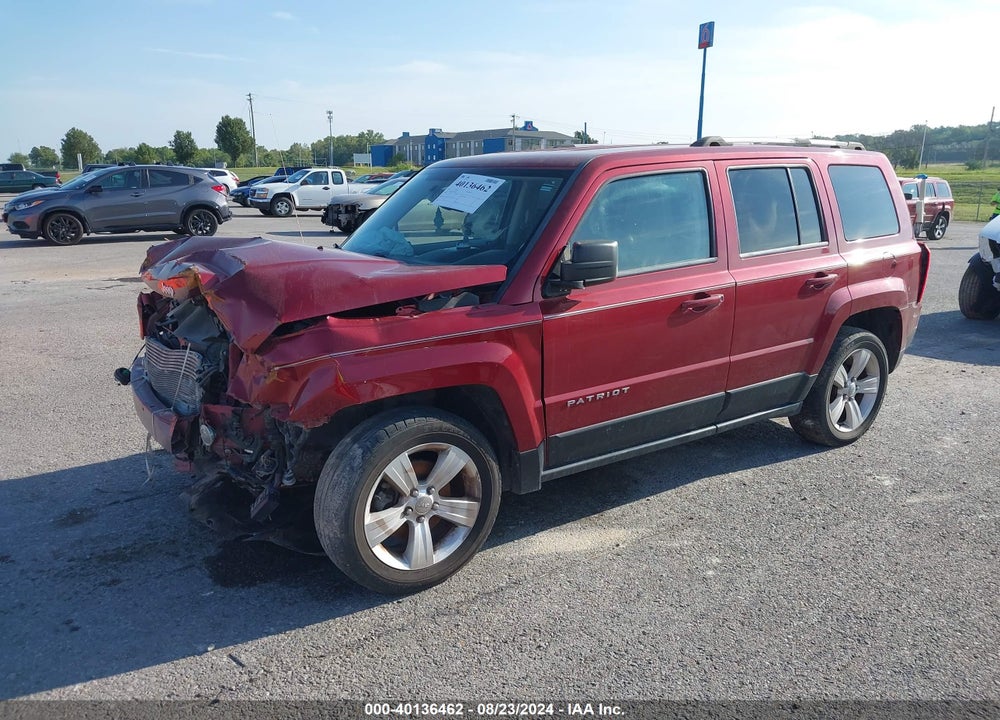 2013 JEEP PATRIOT LIMITED VIN: 1C4NJPCB3DD165970