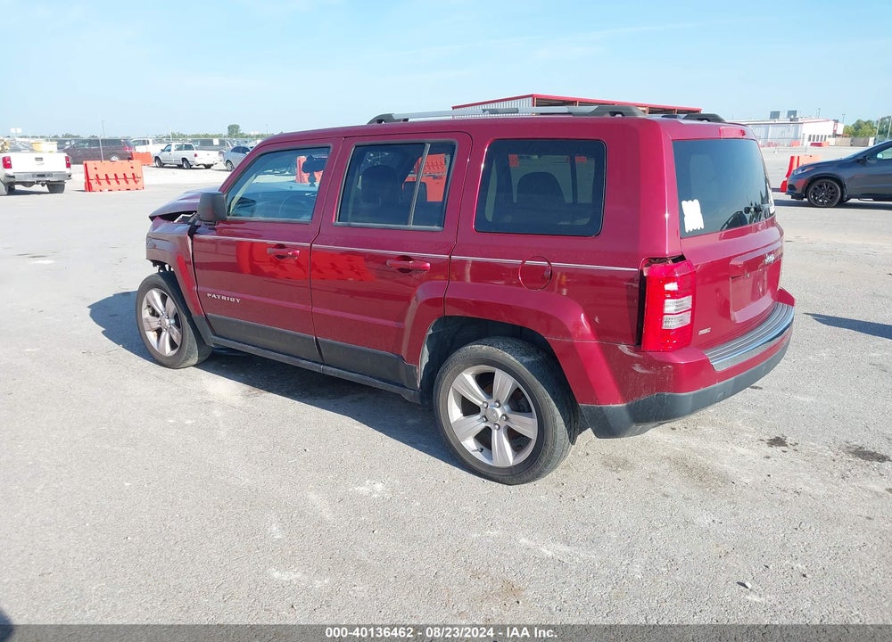 2013 JEEP PATRIOT LIMITED VIN: 1C4NJPCB3DD165970