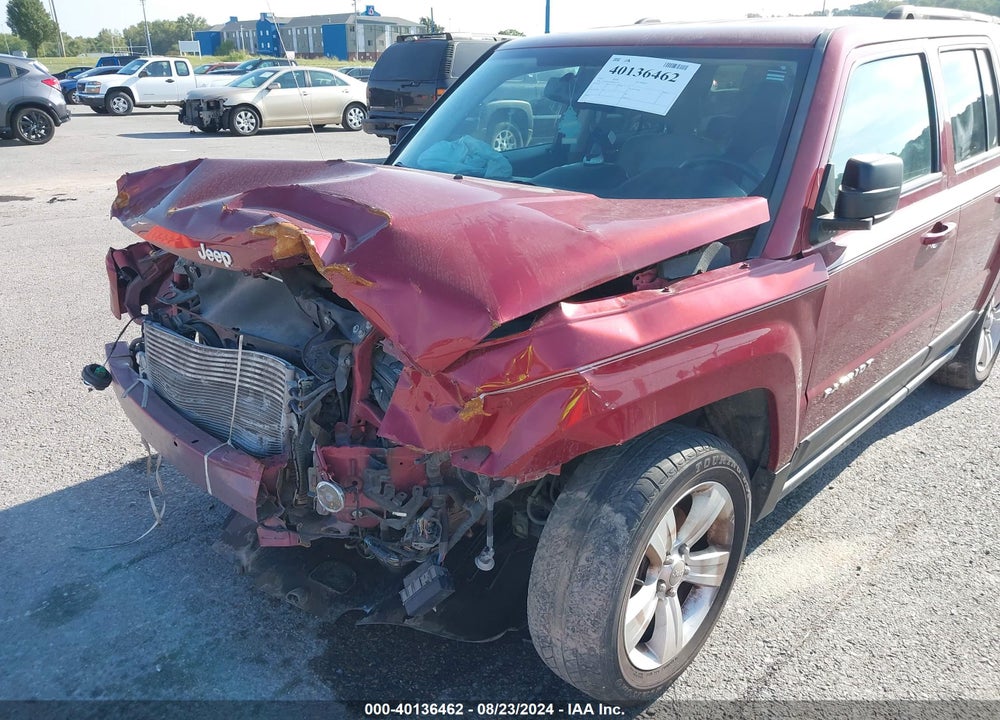 2013 JEEP PATRIOT LIMITED VIN: 1C4NJPCB3DD165970