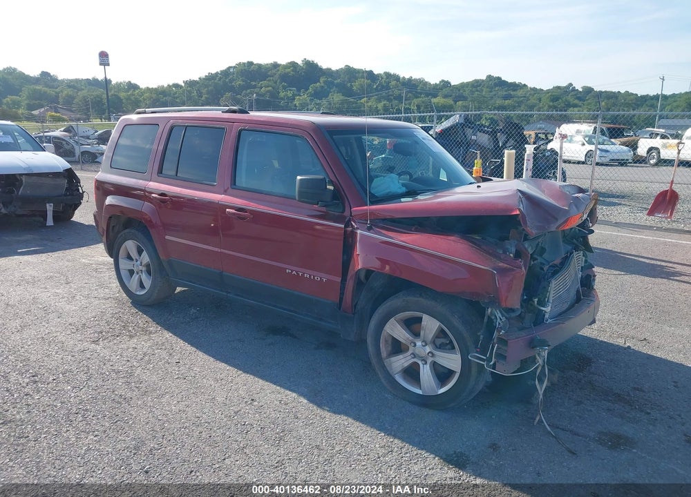 2013 JEEP PATRIOT LIMITED VIN: 1C4NJPCB3DD165970