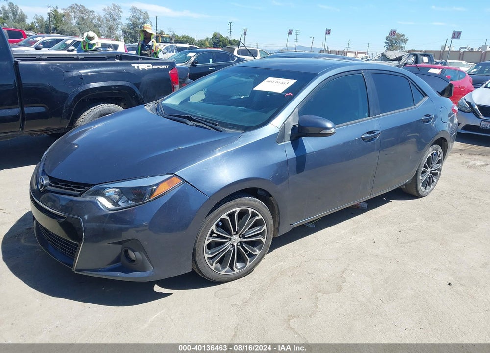 2016 TOYOTA COROLLA S PLUS VIN: 5YFBURHE9GP416016