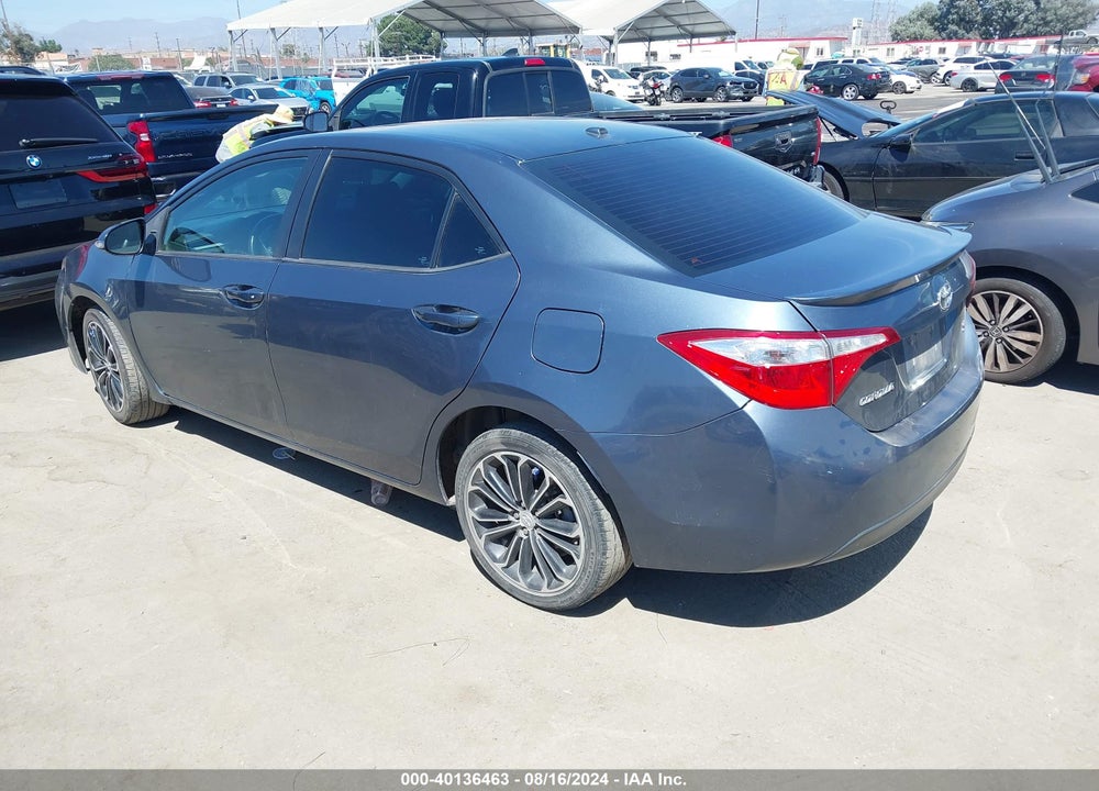 2016 TOYOTA COROLLA S PLUS VIN: 5YFBURHE9GP416016