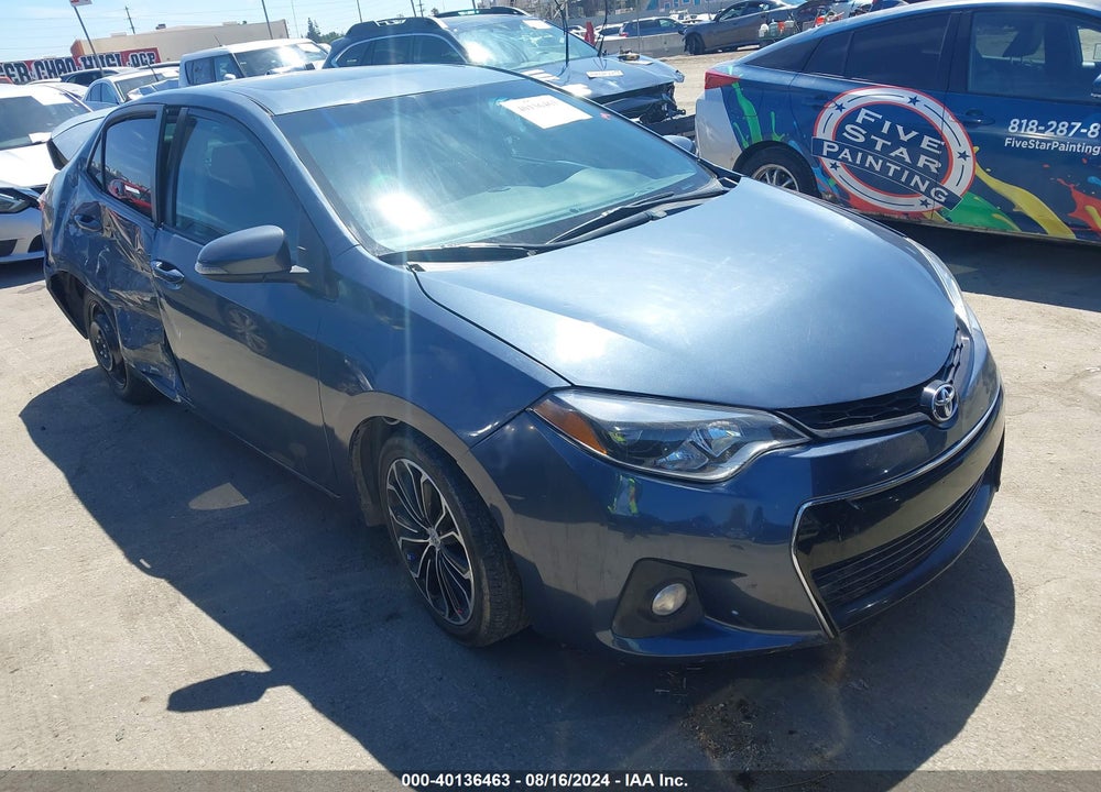 2016 TOYOTA COROLLA S PLUS VIN: 5YFBURHE9GP416016
