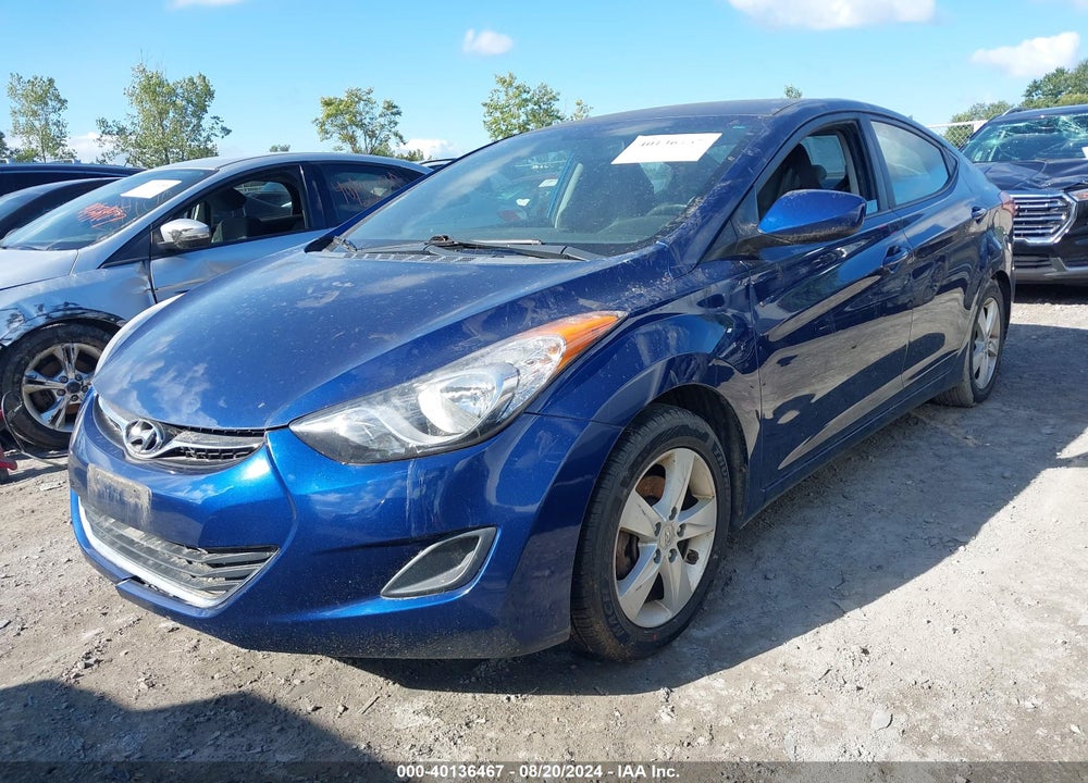 2013 HYUNDAI ELANTRA GLS VIN: KMHDH4AE3DU788424