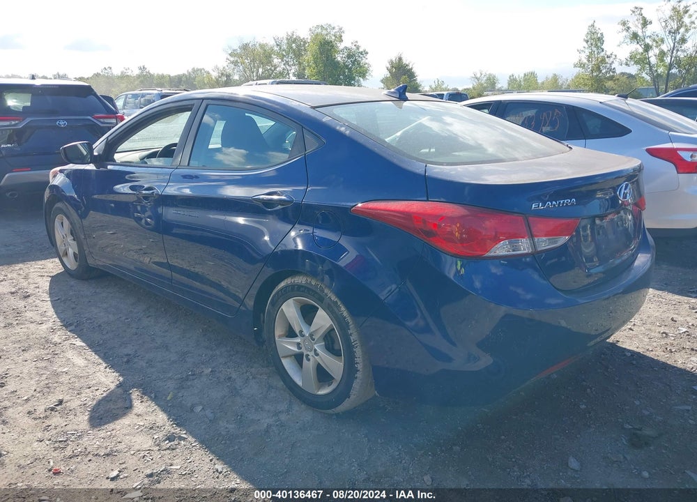 2013 HYUNDAI ELANTRA GLS VIN: KMHDH4AE3DU788424