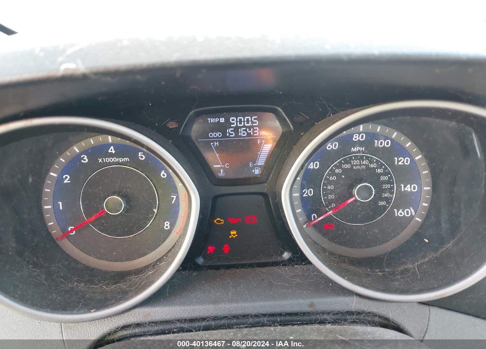 2013 HYUNDAI ELANTRA GLS VIN: KMHDH4AE3DU788424
