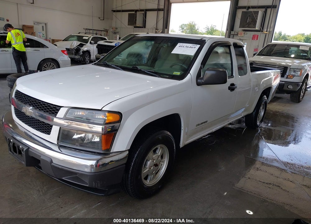 2004 CHEVROLET COLORADO VIN: 1GCCS196548141657
