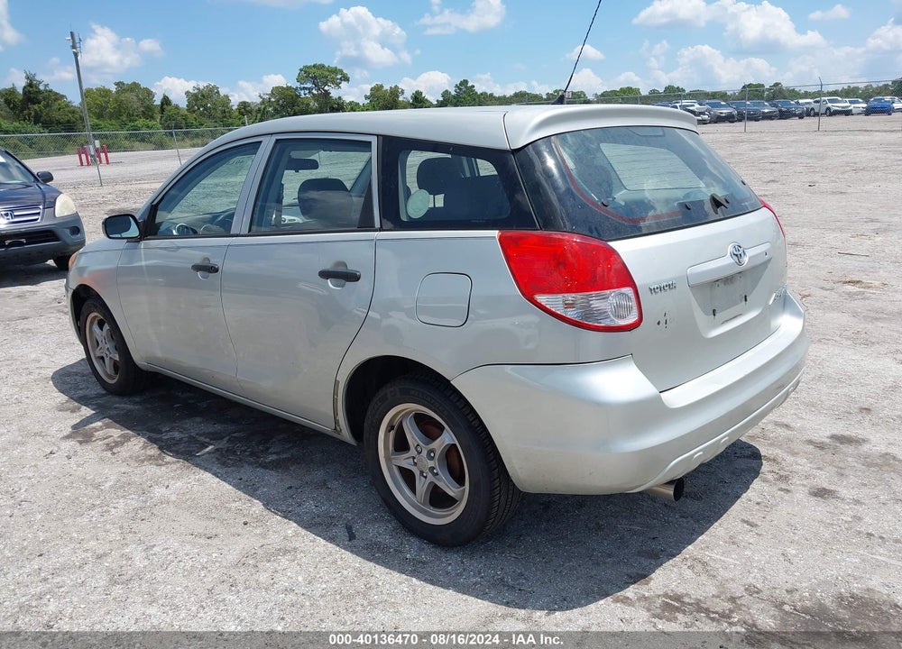 2004 TOYOTA MATRIX STANDARD VIN: 2T1KR32E44C292420
