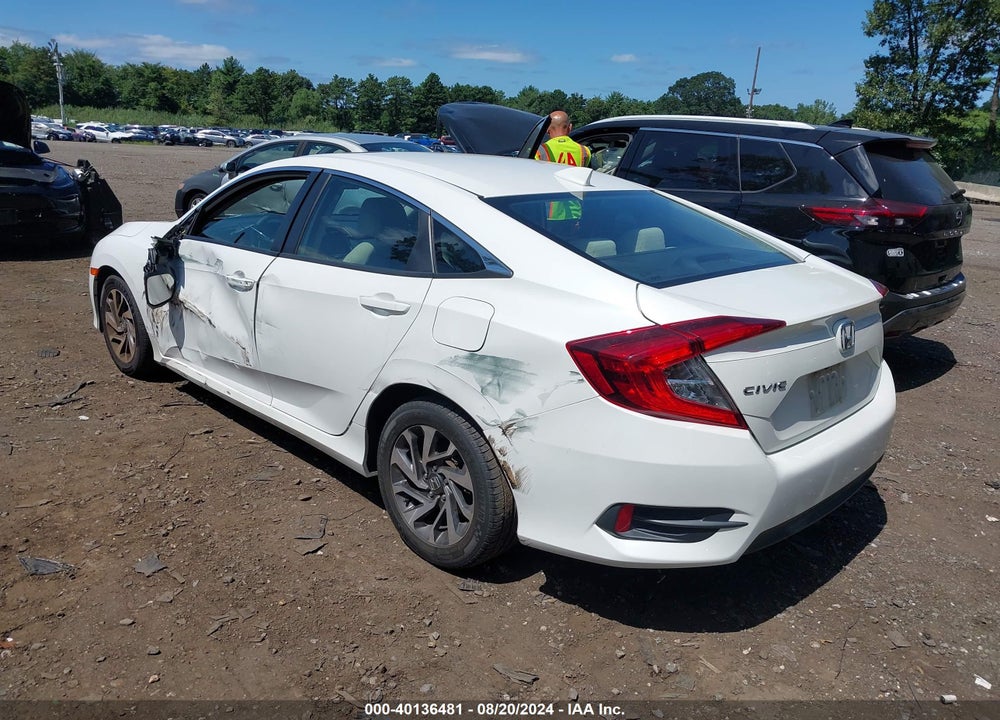2018 HONDA CIVIC EX VIN: 2HGFC2F71JH573358