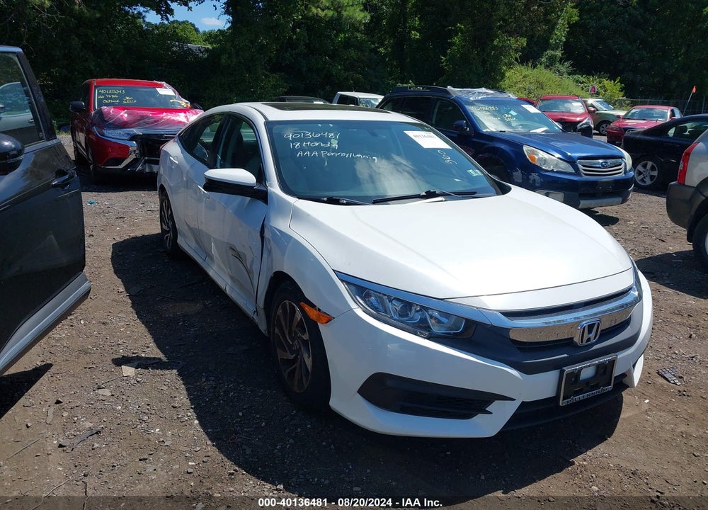 2018 HONDA CIVIC EX VIN: 2HGFC2F71JH573358